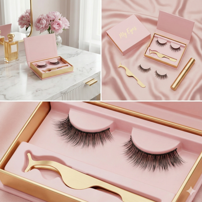 My Eyes™ Magnetic Eyelash Kit Natural